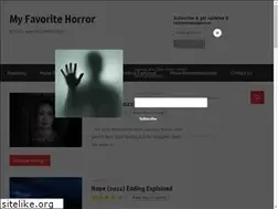 Sites similar to myfavoritehorror.com
