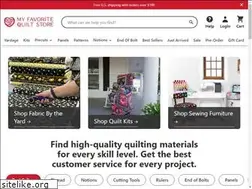 Sites similar to myfavoritequiltstore.com