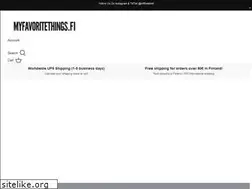 Sites similar to myfavoritethings.fi