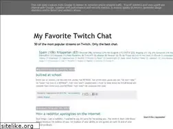 Sites similar to myfavoritetwitch.blogspot.com