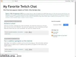 Sites similar to myfavoritetwitch.blogspot.de