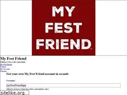 Sites similar to myfestfriend.app