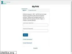 Sites similar to myfhn.org