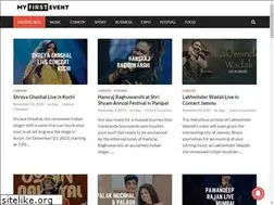 Sites similar to myfirstevent.in