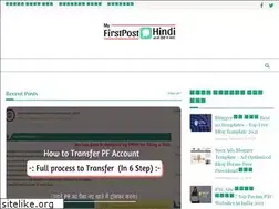 Sites similar to myfirstposthindi.in