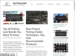 Sites similar to myfishingskill.com