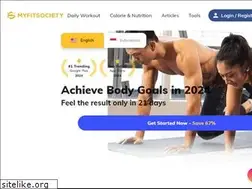 Sites similar to myfitsociety.com