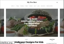 Sites similar to myfivebest.com