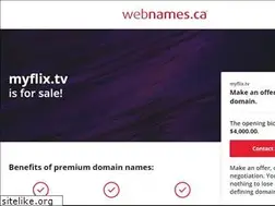 Sites similar to myflix.tv