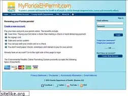 Sites similar to myfloridaehpermit.com
