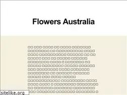 Sites similar to myflowersaustralia.com