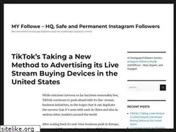 Sites similar to myfollowe.com