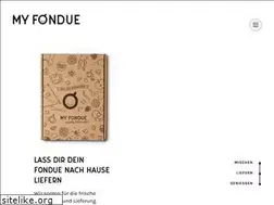 Sites similar to myfondue.shop