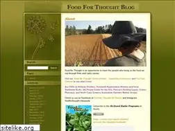 Sites similar to myfoodforthought.wordpress.com