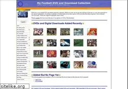Sites similar to myfootballdvds.com