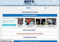 Sites similar to myfootballfacts.com