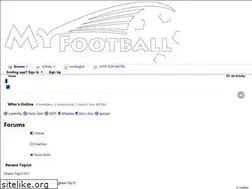 Sites similar to myfootballforum.com