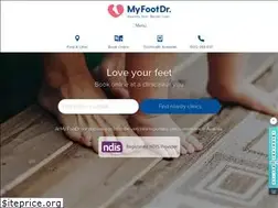 Sites similar to myfootdr.com.au