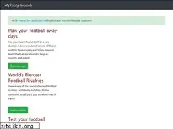 Sites similar to myfootygrounds.co.uk