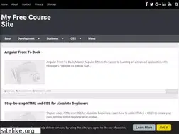 Sites similar to myfreecoursesite.blogspot.com