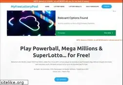 Sites similar to myfreelotterypool.com