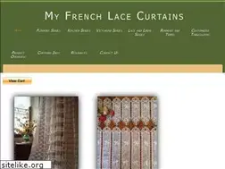 Sites similar to myfrenchlacecurtains.com