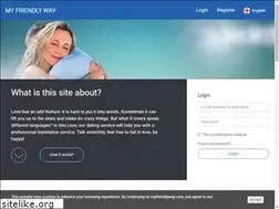Sites similar to myfriendlyway.com
