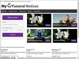 Sites similar to myfuneralnotices.com