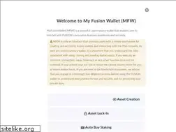 myfusionwallet.com