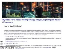 Sites similar to myfxbots.com