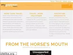 Sites similar to mygapyear.travel
