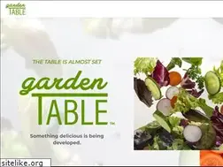 Sites similar to mygardentable.com