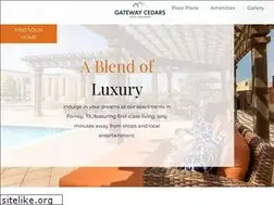 Sites similar to mygatewaycedars.com