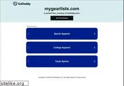 Sites similar to mygearlists.com