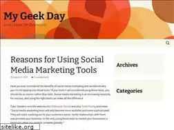 Sites similar to mygeekday.com
