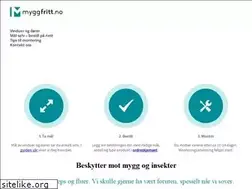 Sites similar to myggfritt.no