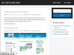 Sites similar to mygiftcardbox.com