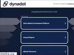 Sites similar to myglobalconference.com