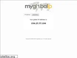 Sites similar to myglobalip.com