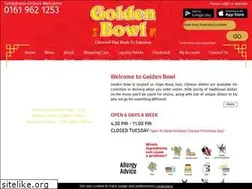 Sites similar to mygoldenbowl.co.uk