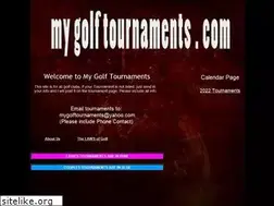 Sites similar to mygolftournaments.com