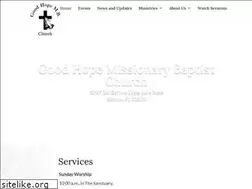 Sites similar to mygoodhope.org