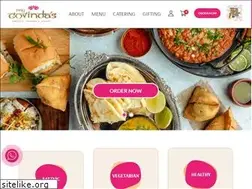 Sites similar to mygovindas.com