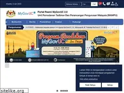 Sites similar to mygovuc.gov.my