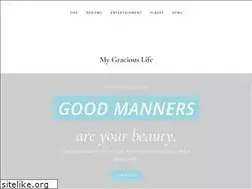 Sites similar to mygraciouslife.com