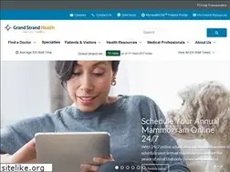 Sites similar to mygrandstrandhealth.com