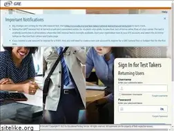 Sites similar to mygre.ets.org