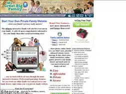 Sites similar to mygreatbigfamily.com