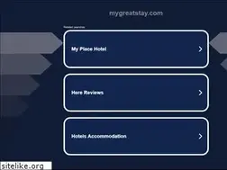 Sites similar to mygreatstay.com