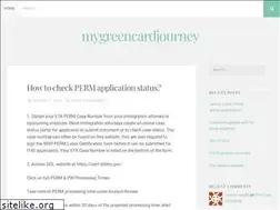 Sites similar to mygreencardjourney.wordpress.com